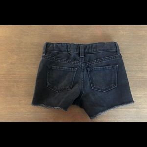 Black denim shorts Old Navy